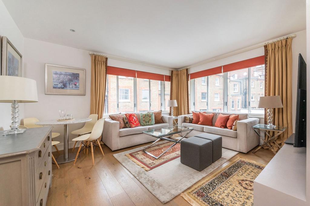 Lower Sloane Street, Bristol House, SW1W 2 bed flat £2,990 pcm (£690 pw)