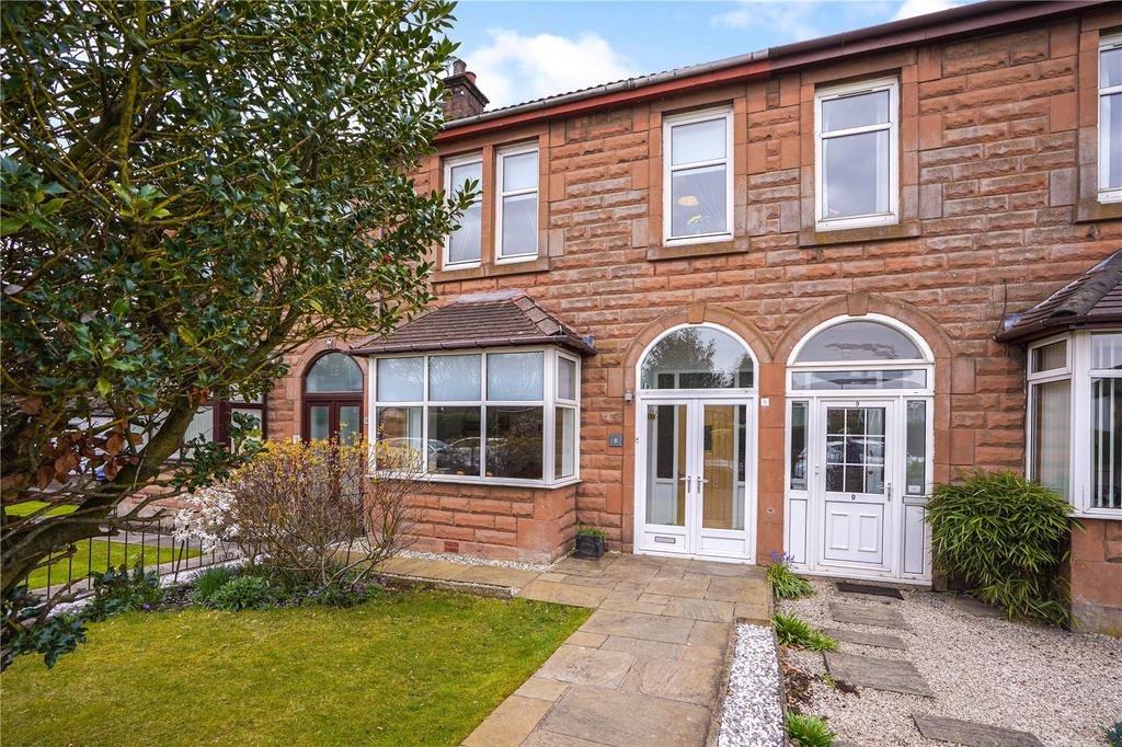 11 Braidbar Road, Giffnock, Glasgow, G46 3 bed terraced house for sale