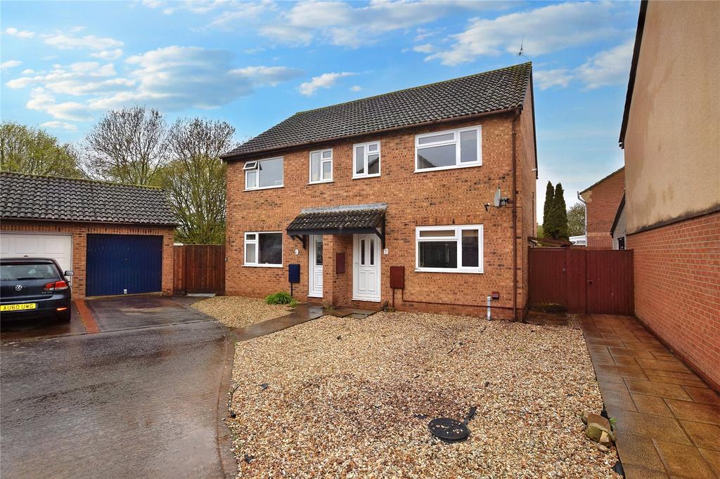 Bourne Grove, Taunton, Somerset, TA1 3 bed semidetached house for sale