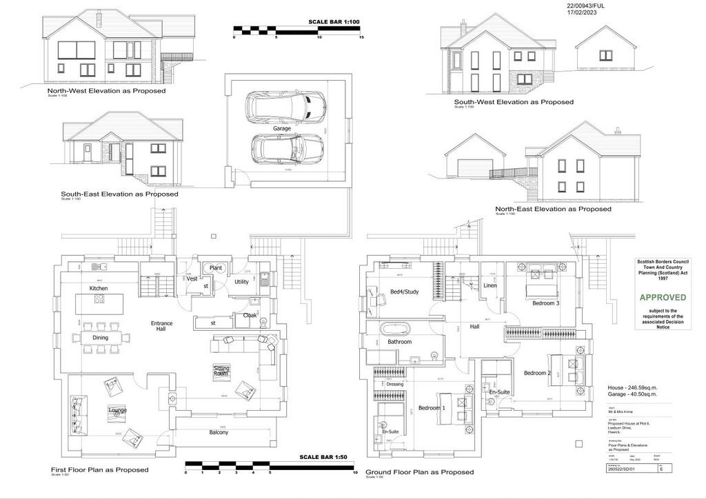 Leaburn Drive Development Plot, Hawick, Scottish Borders, TD9 Plot for