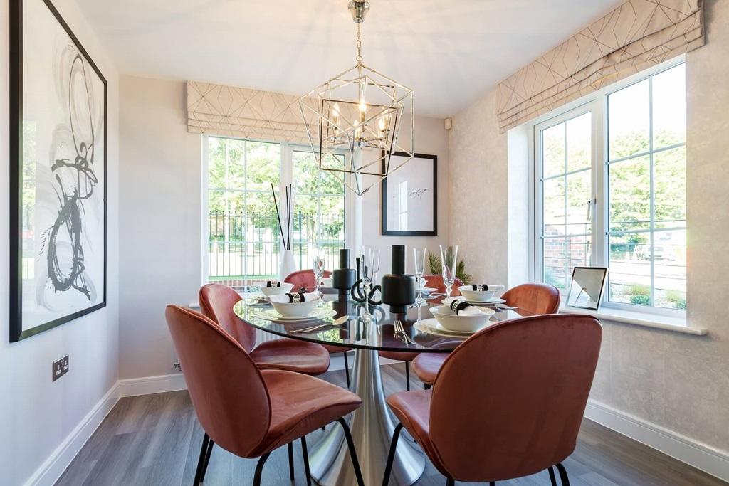 A dining area, perfect for sociable meal times