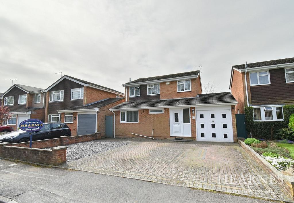 Runnymede Avenue, Bournemouth, BH11 3 bed detached house for sale £