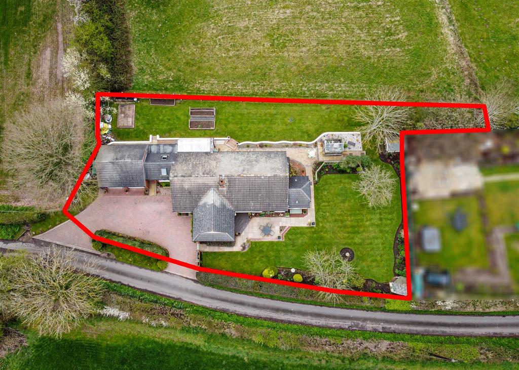 Holly Lodge, Church Lane, Boningale, Albrighton 3 bed detached bungalow for sale £649,950