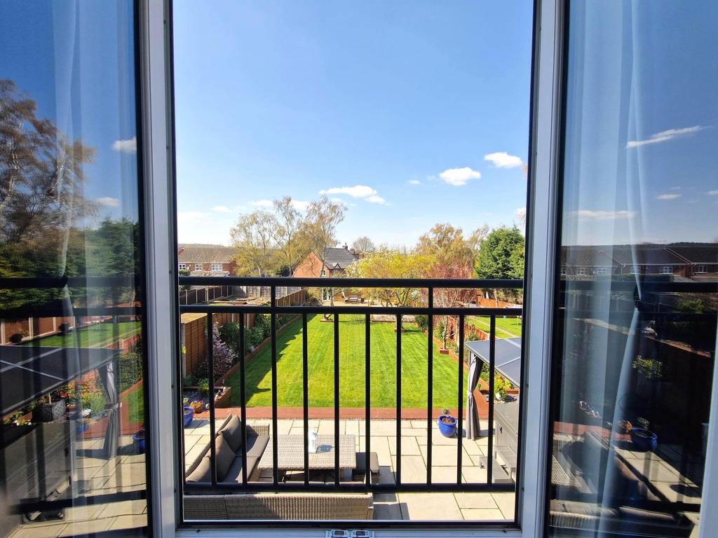 Balcony view from Master bedroom