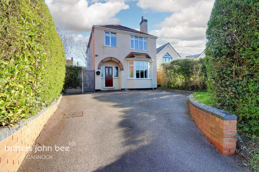 Hatherton Road, Cannock 3 bed detached house for sale £375,000