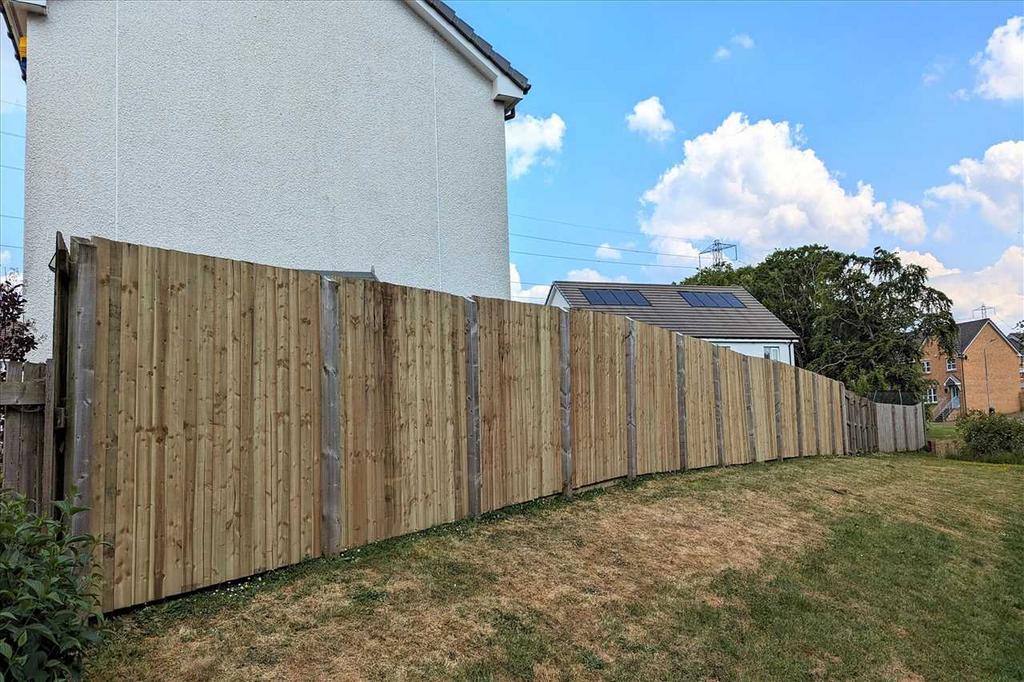 New Garden Fence