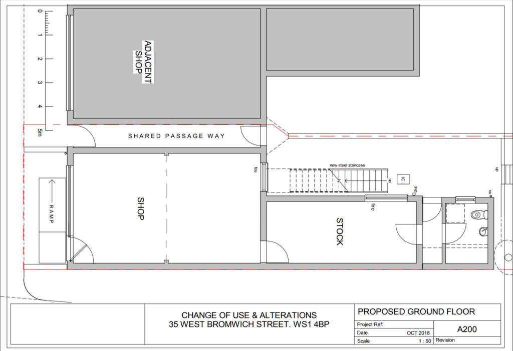 Planning ground floor