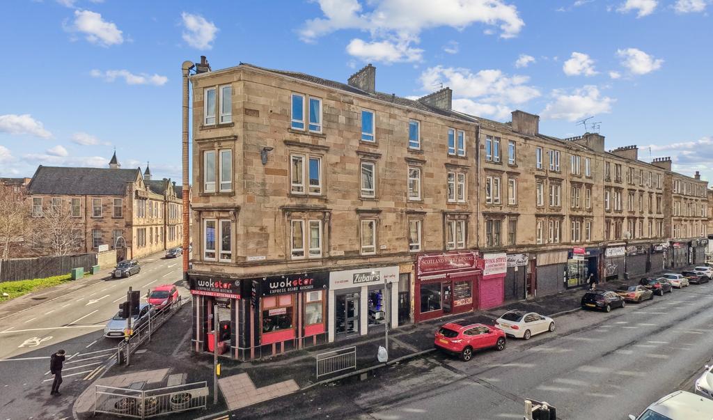 Cathcart Road, Flat 3/3, Crosshill... 1 bed flat £109,000