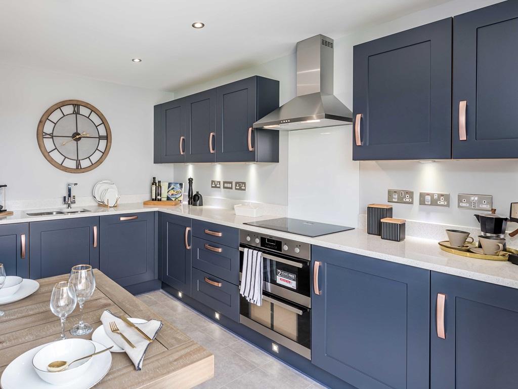 Kitchen in 4 bedroom Dunbar house type