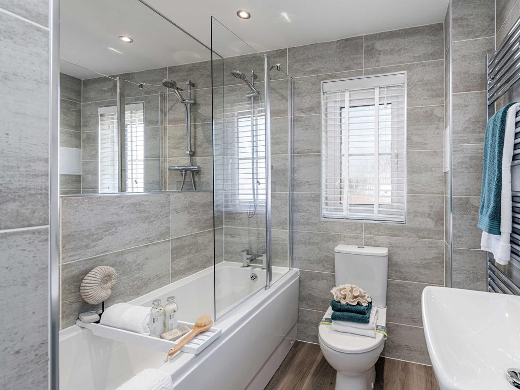 Bathroom in 4 bedroom Dunbar house type