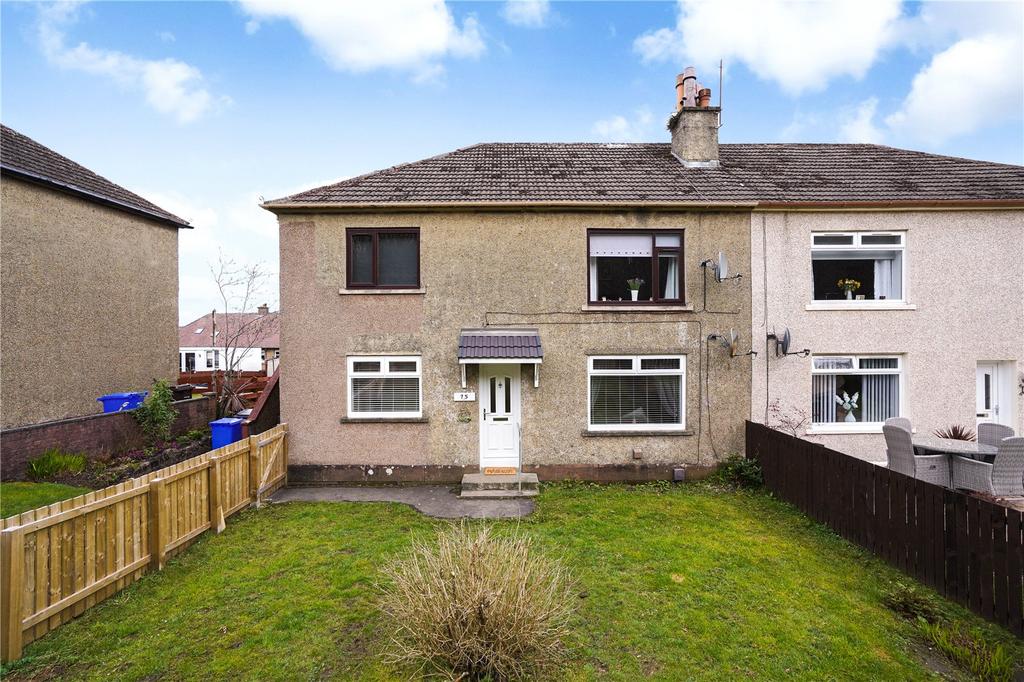 75 Kirn Drive, Gourock, Inverclyde, PA19 2 bed flat £86,500