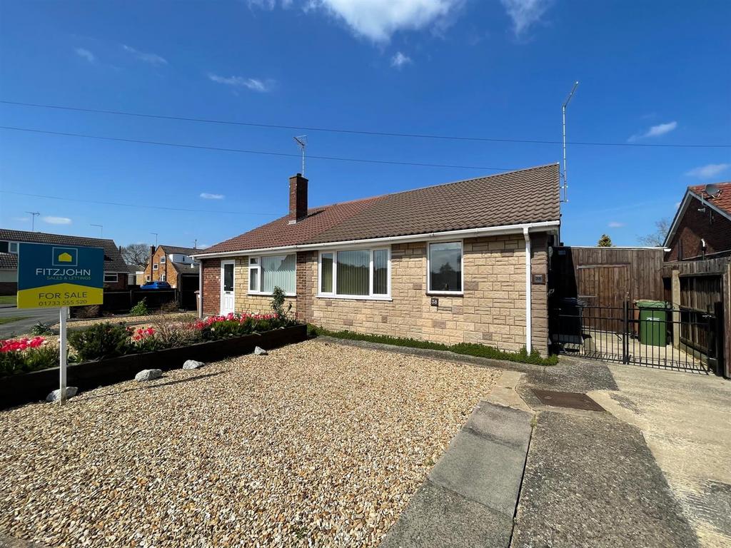 Newcastle Drive, Orton Longueville, Peterborough 2 bed semidetached bungalow for sale £229,000