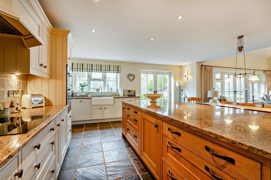 Open plan kitchen