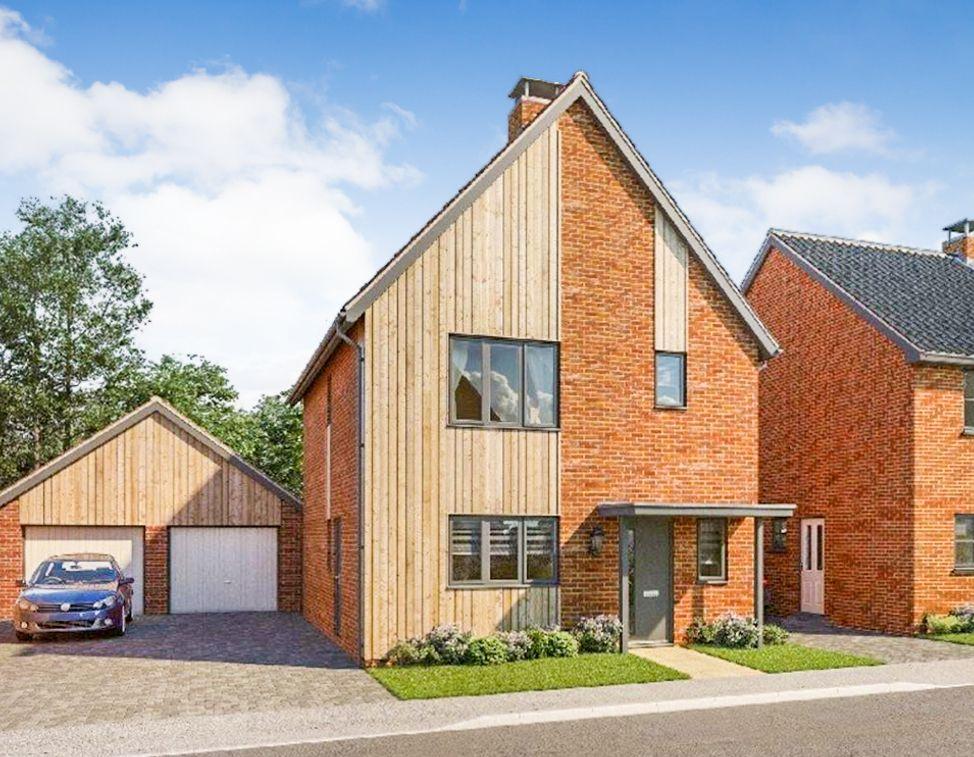 St. Peters Close, Charsfield, Woodbridge 3 bed detached house for sale