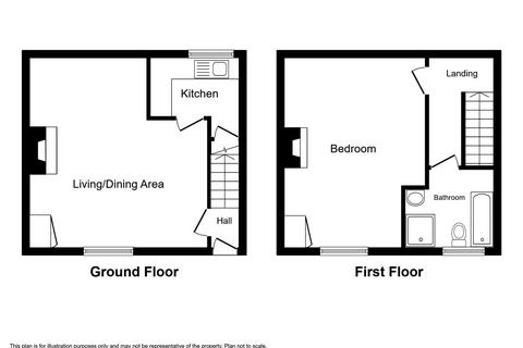 1 bedroom semi-detached house for sale, Northumberland Road, Tweedmouth, Berwick-upon-Tweed, Northumberland, TD15 2AS