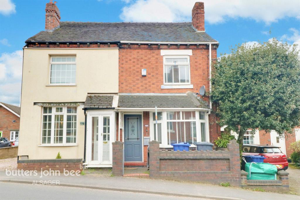 High Street, Alsagers Bank 3 bed semidetached house for sale £160,000