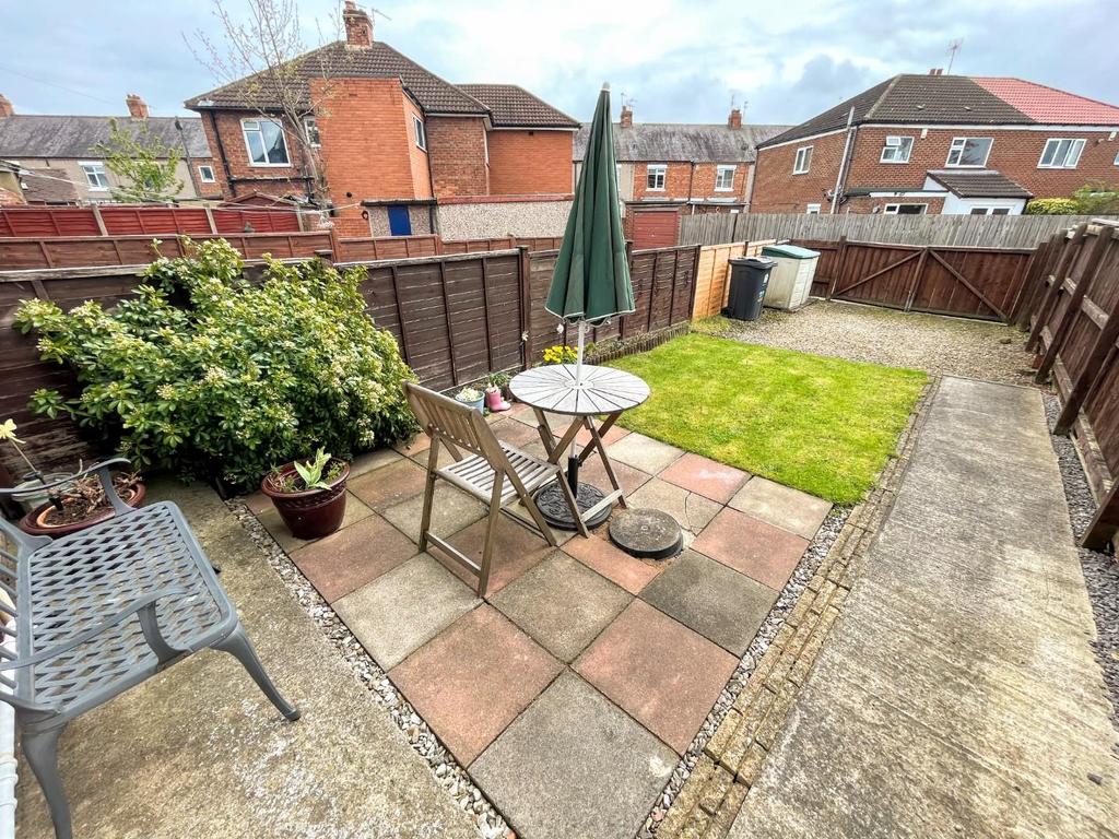 Rear garden