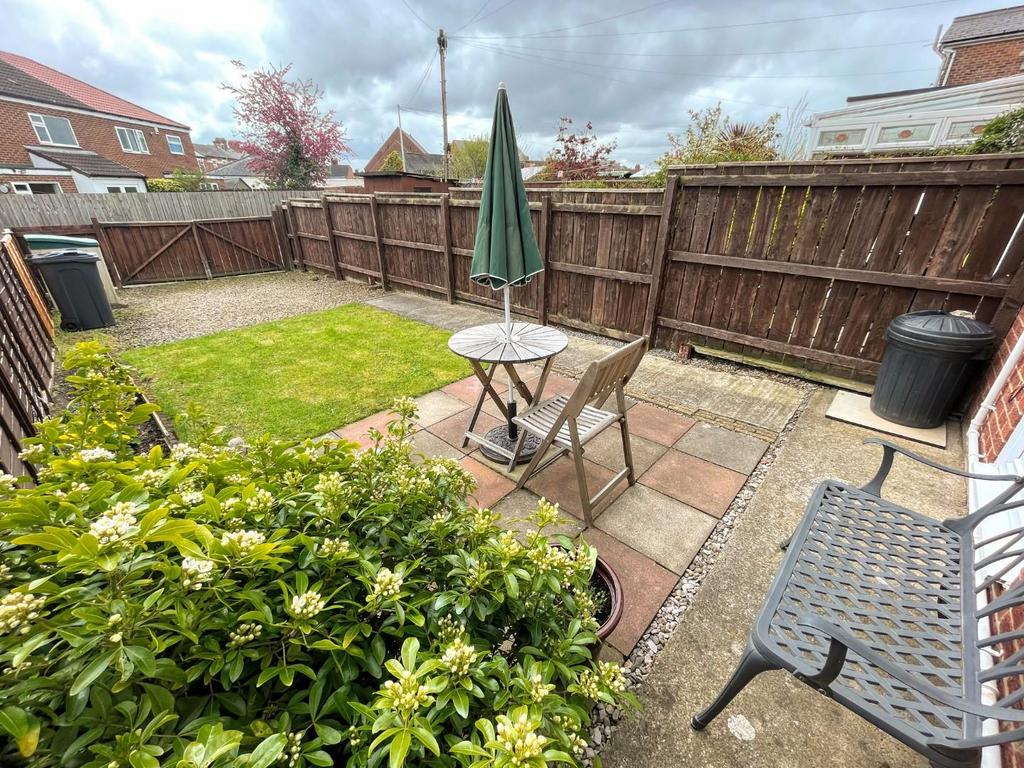 Rear garden
