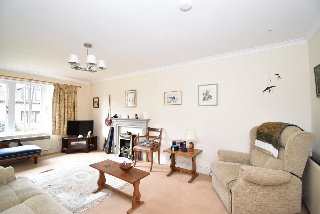 Living room, fireplace