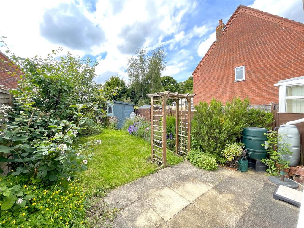 Rear garden