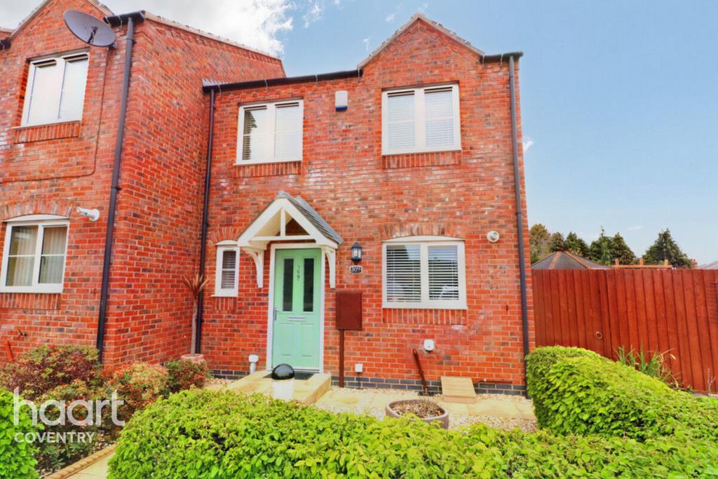 Aldermans Green Road, Coventry 3 bed end of terrace house for sale £250,000