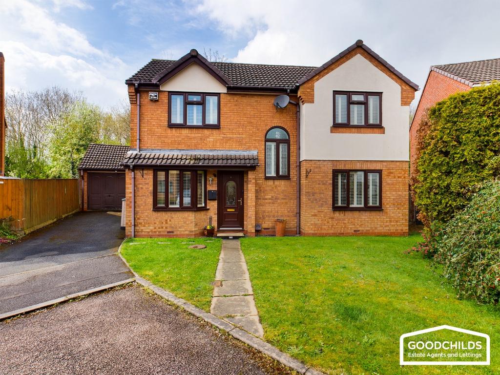 Downfield Close, Turnberry, Bloxwich, WS3 4 bed detached house for sale