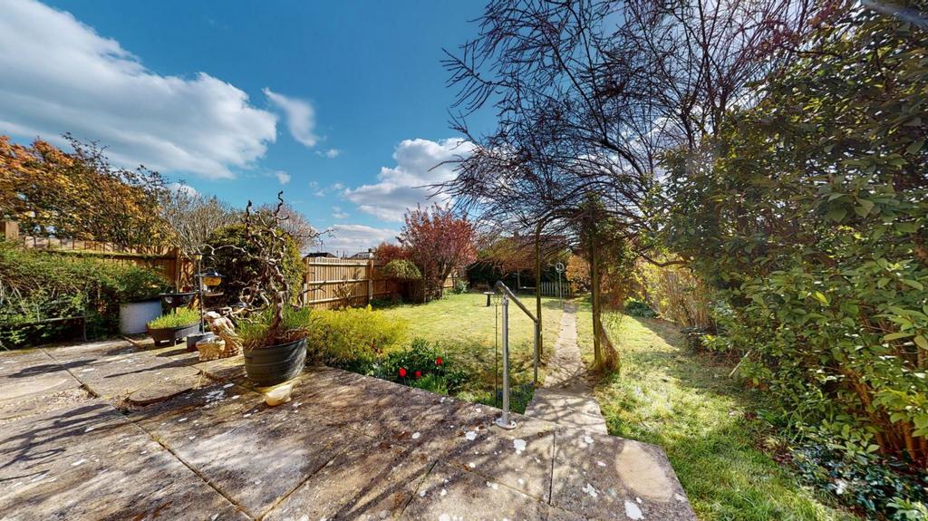 Rear garden