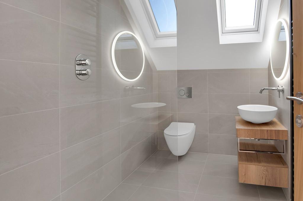 Ensuite shower room