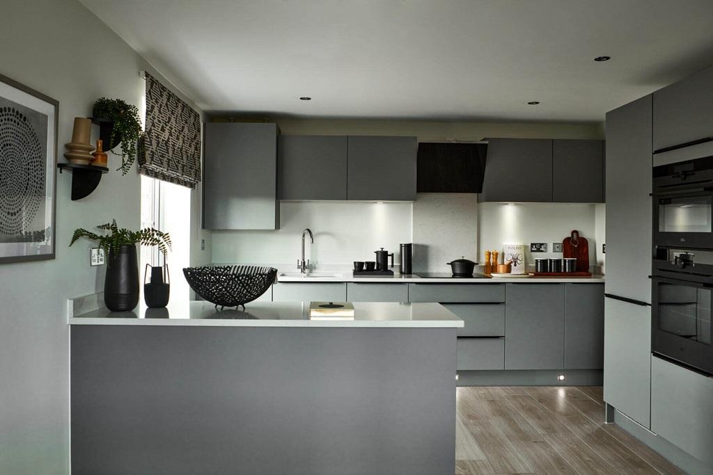 The kitchen dining area offers a hub for...