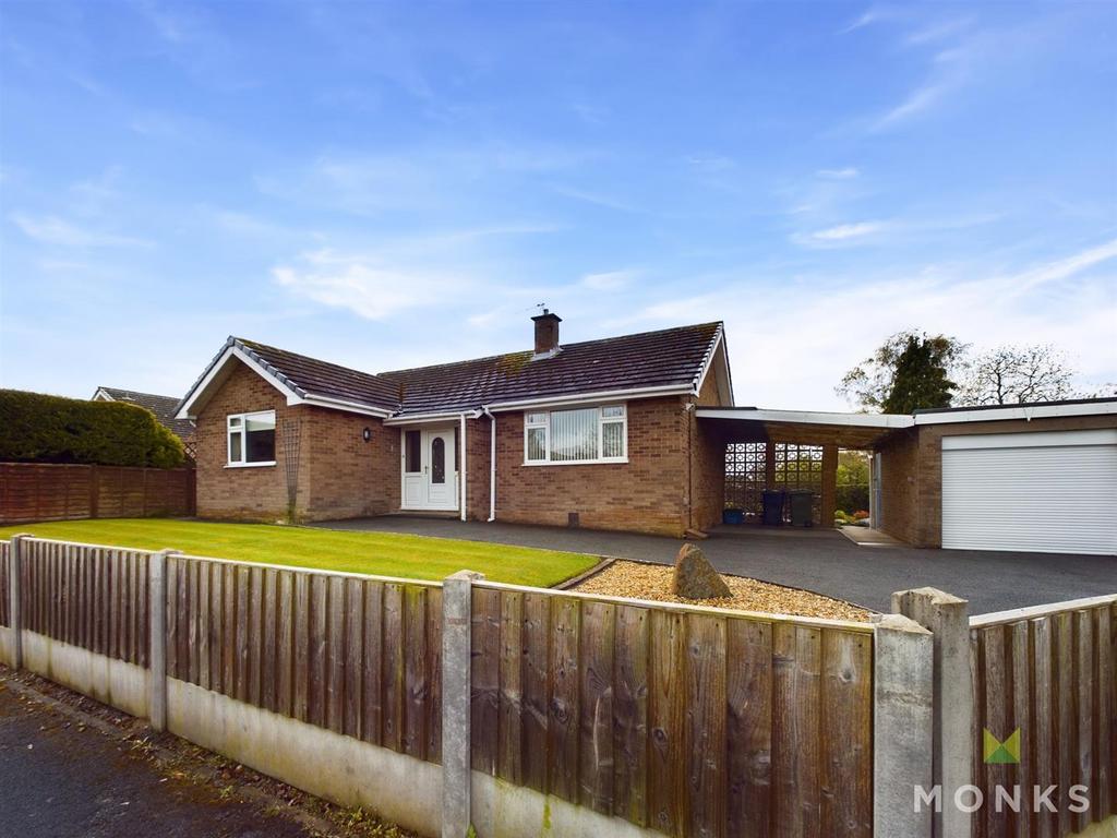 Green Lane, Bomere Heath, Shrewsbury 2 bed detached bungalow for sale