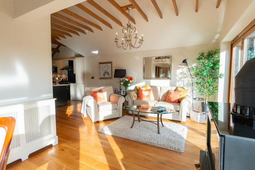 Open plan living area