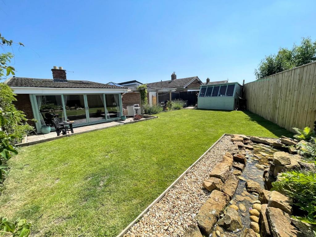 Rear garden