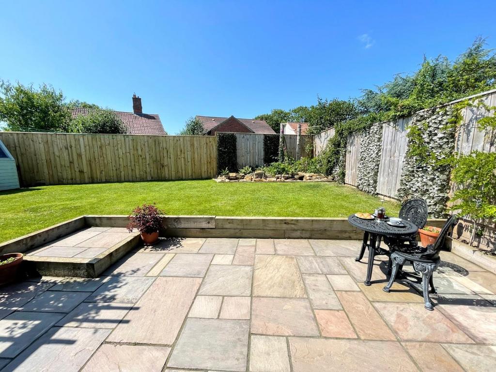 Rear garden