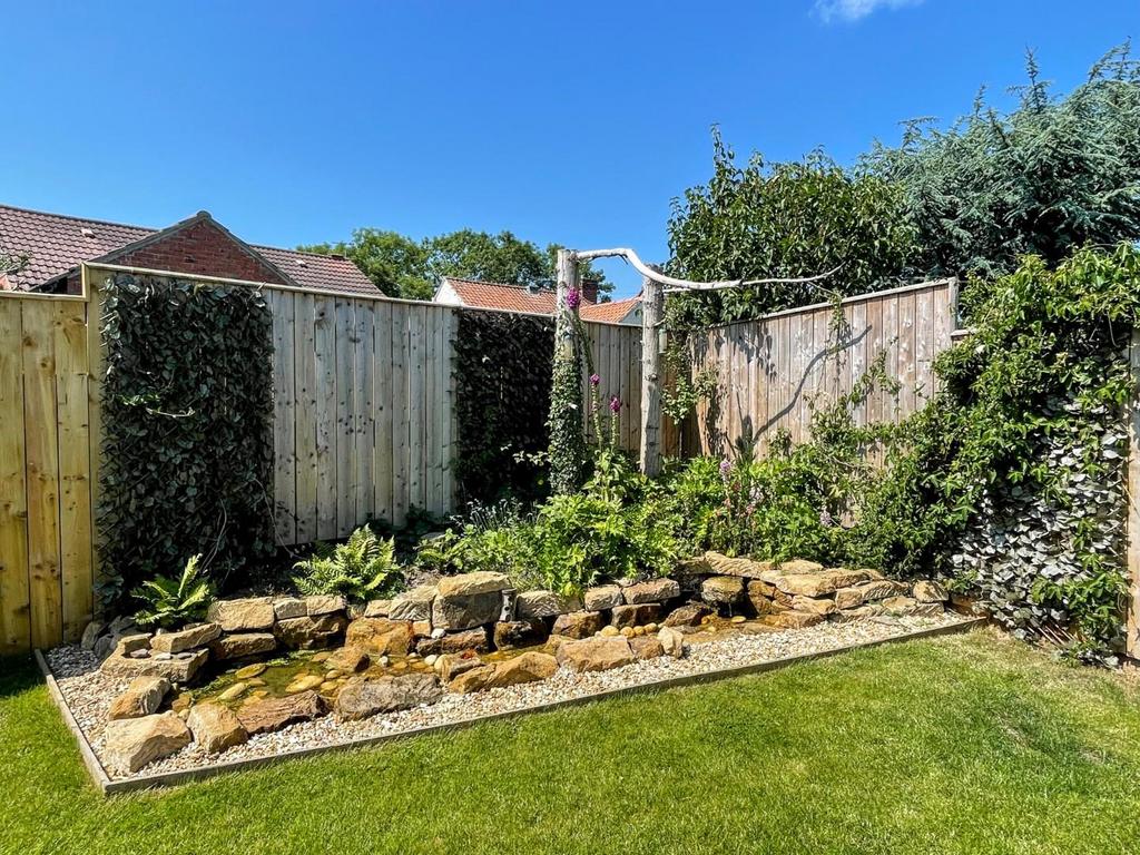 Rear garden