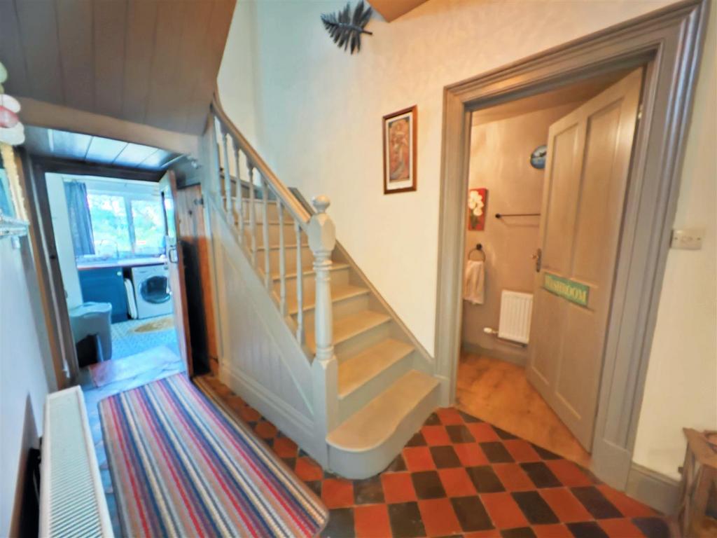 View of hall to utility, wc &amp; stairs