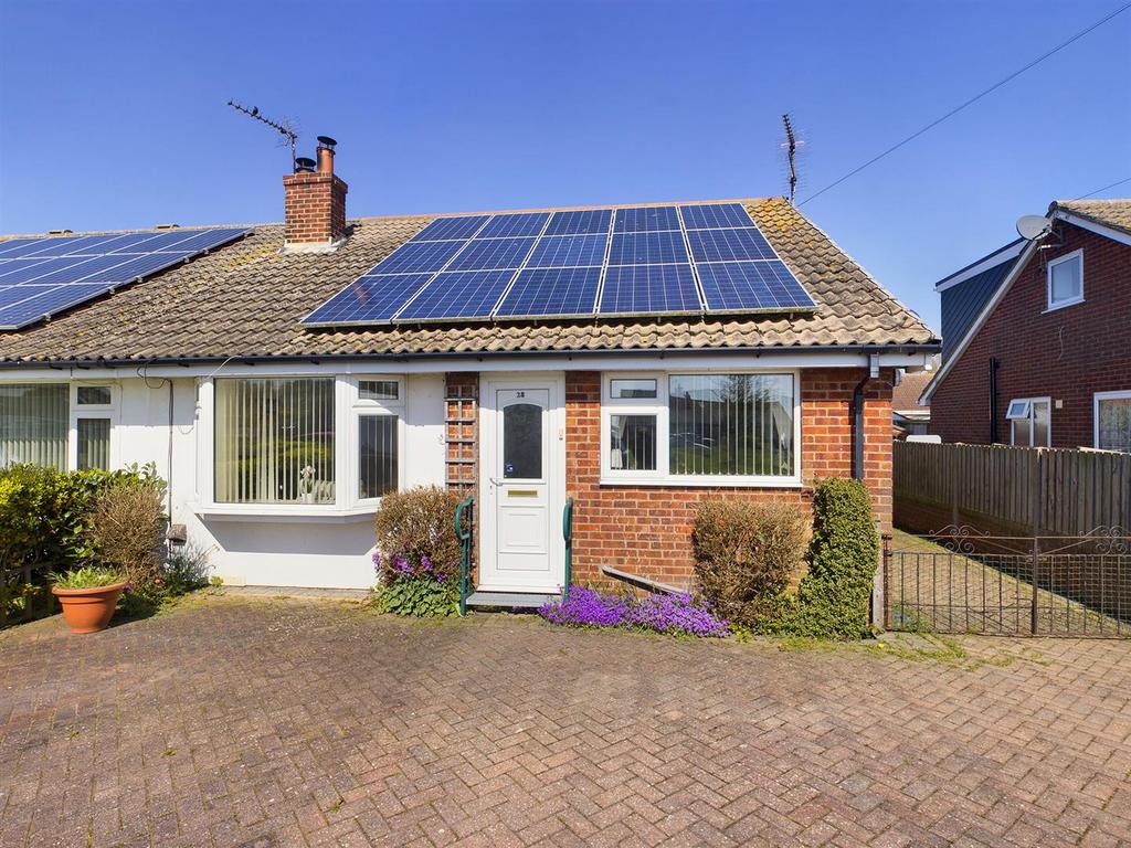 Hollycroft, Barmston, Driffield 2 bed semidetached bungalow for sale