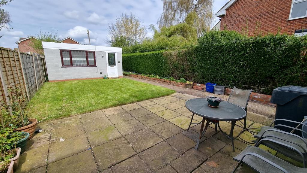 Rear garden