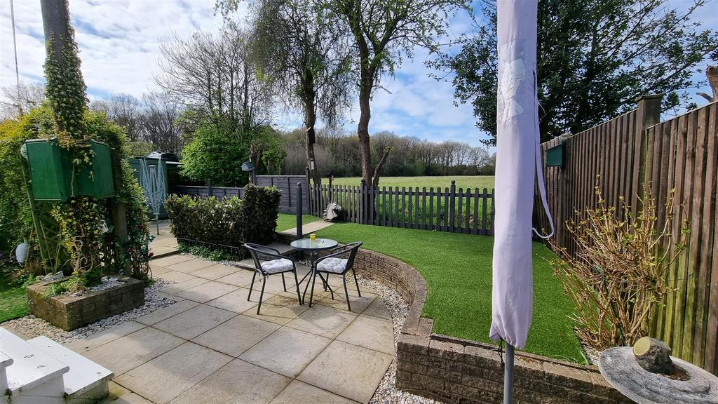 Rear garden