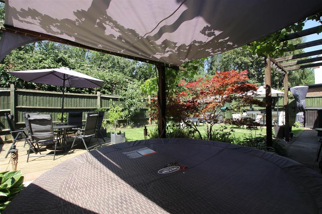 Rear garden