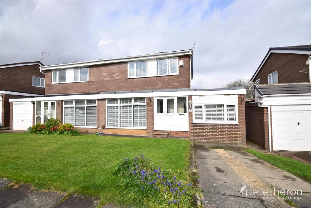 Melvaig Close, Moorside, Sunderland 4 bed semidetached house £215,000