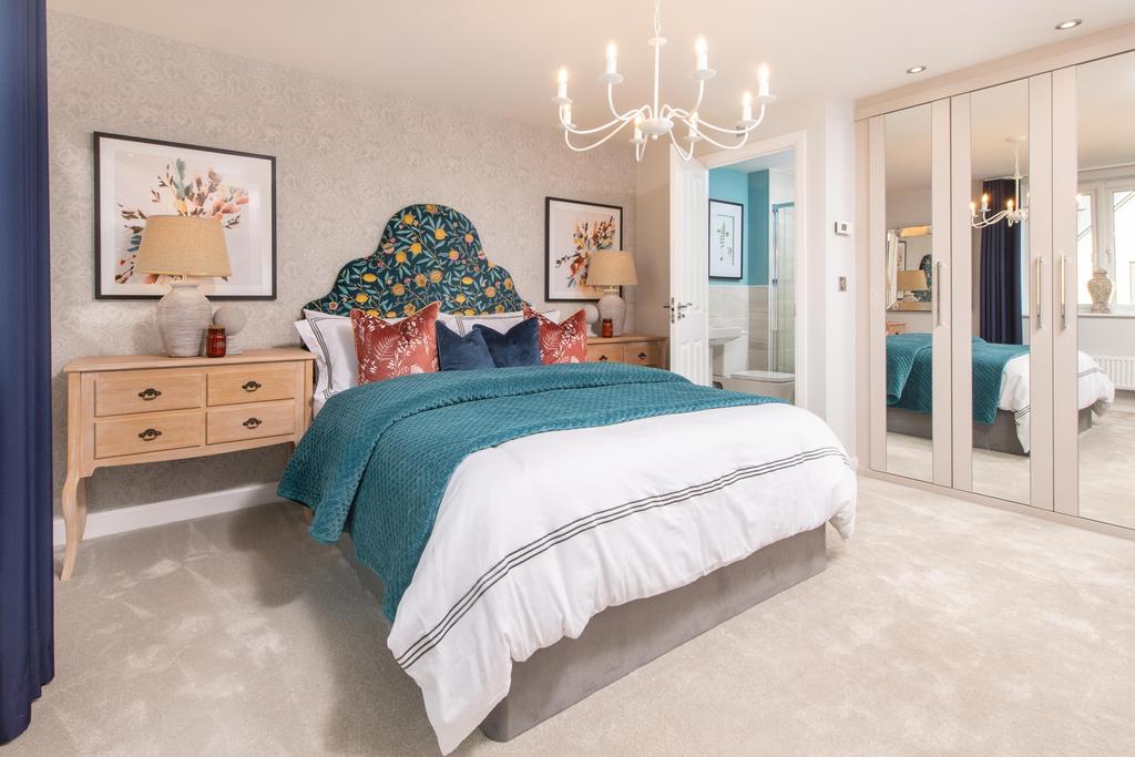 Bedroom in The Holden