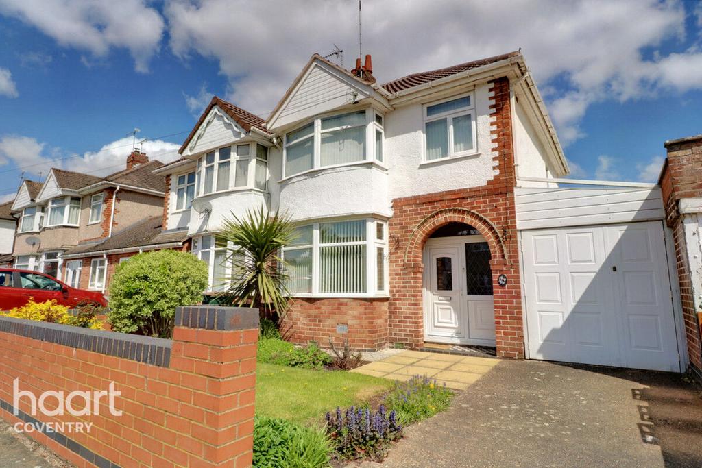 Ulverscroft Road, Coventry 3 bed semidetached house for sale £285,000