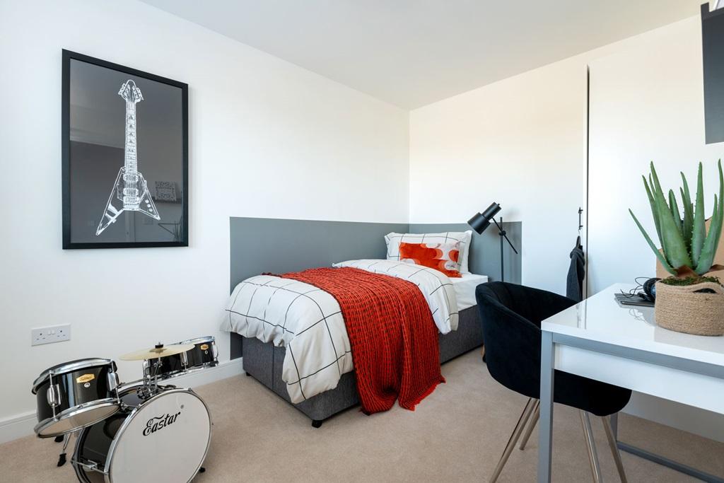 Bedroom 3 could be used as a kids room