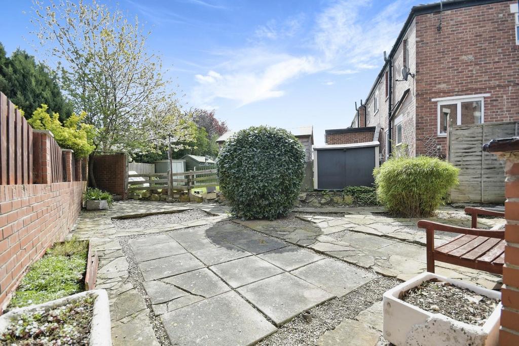 Rear garden