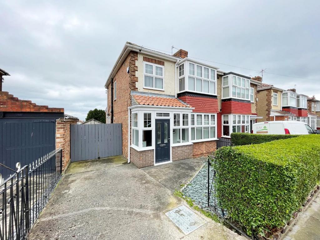 Birchill Gardens, Hartlepool 3 bed semidetached house for sale £155,000