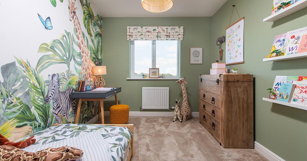 Spacious bedrooms