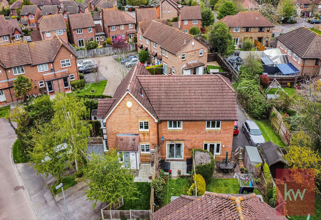 Aerial View of House &amp; Surrounding Area