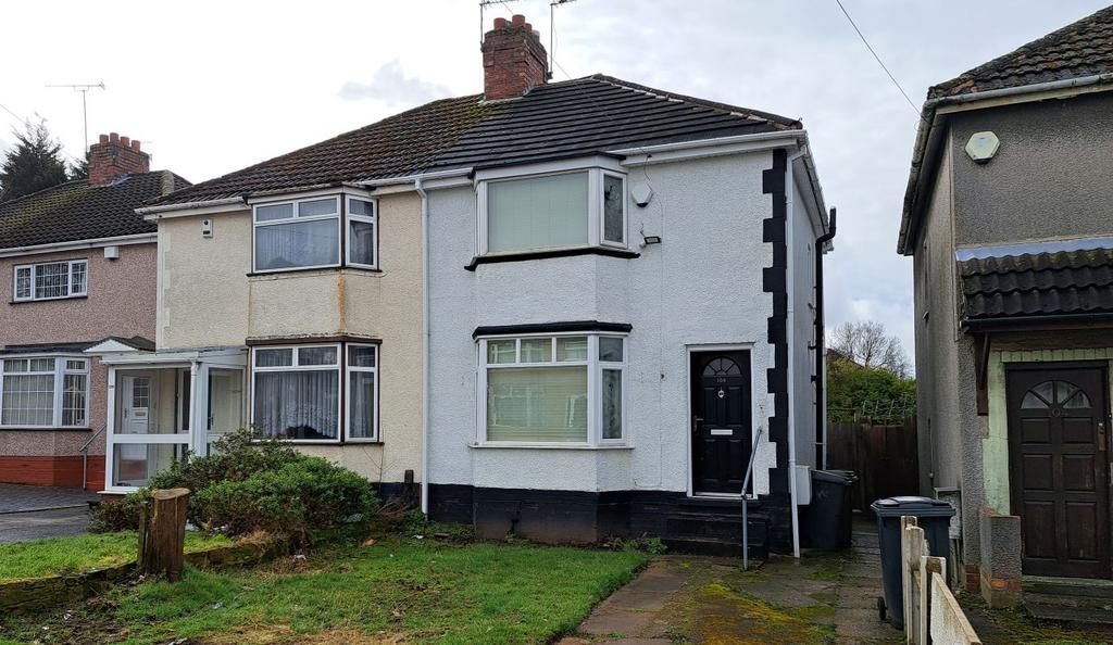 106 Sherborne Road, Wolverhampton, West Midlands, WV10 9ET 2 bed semi