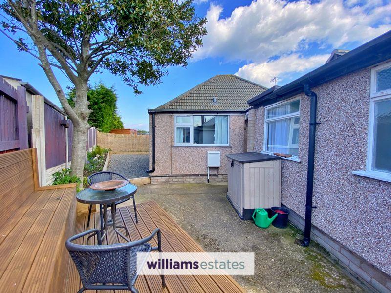 Rear Decked Patio
