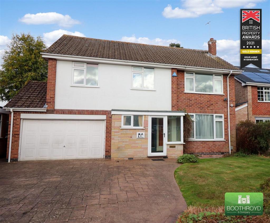 Thickthorn Close, Kenilworth 4 bed detached house £695,000